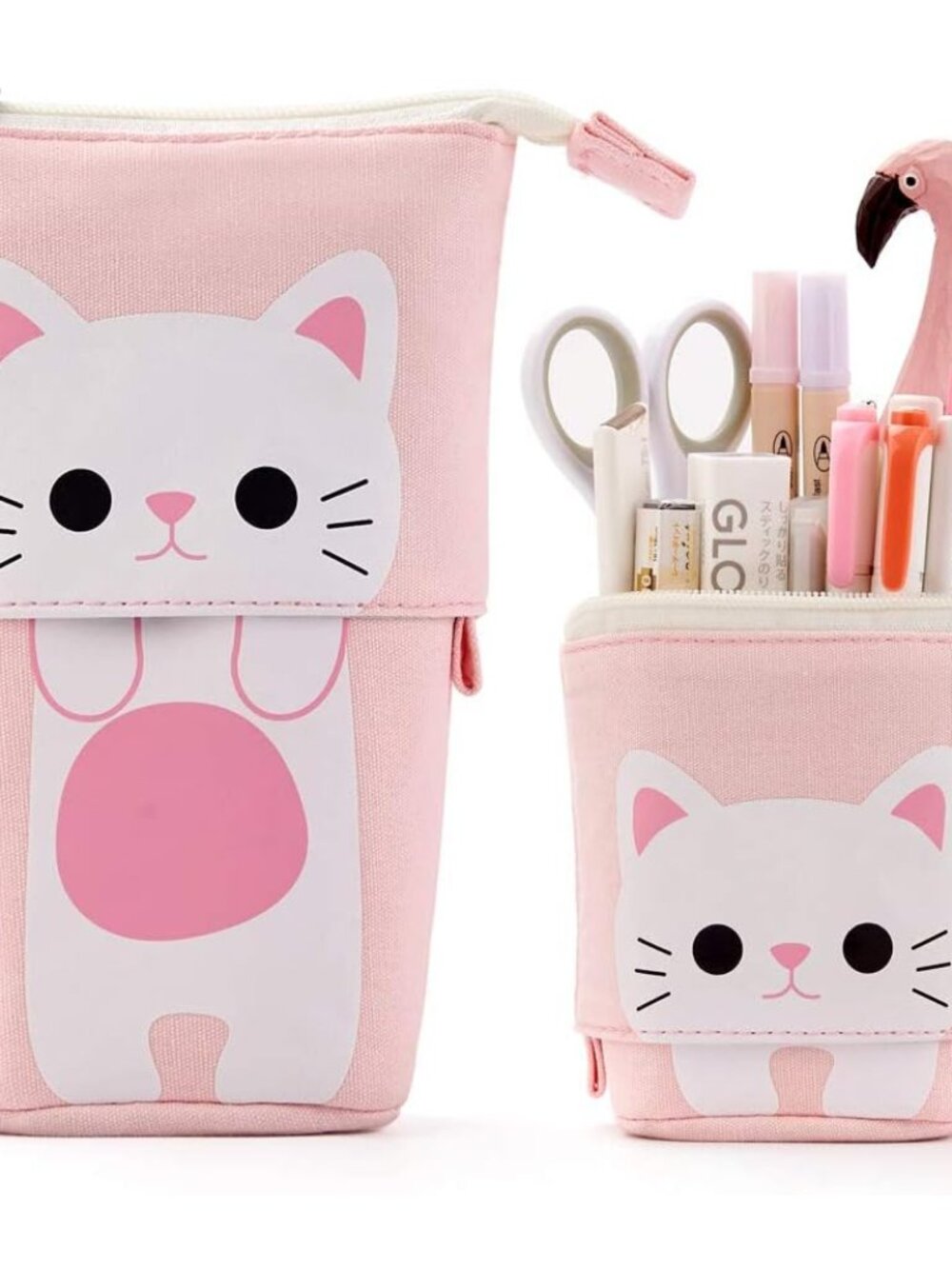 Big Capacity Pencil Pen Case Pouch Box Organizer Large Storage for Bullet Journa